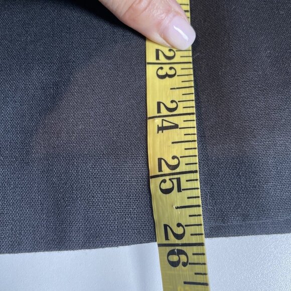 Tudor Court Linen Blend Blazer Jacker Women's Small Black Unstructured Luxury - Picture 10 of 10